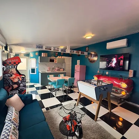 Apartmán Retro Chic Avec En Terrasse