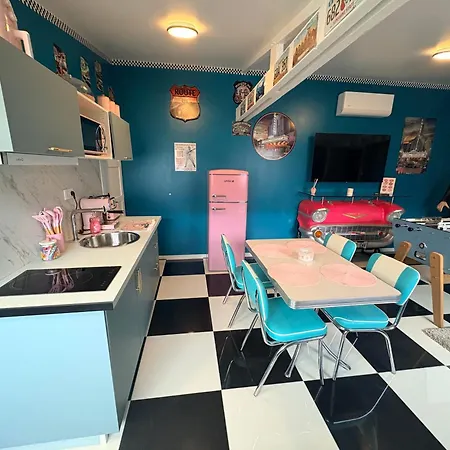 Apartmán Retro Chic Avec En Terrasse